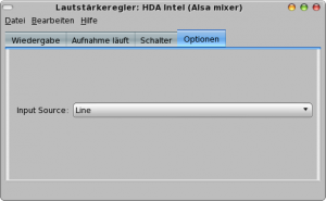 Bildschirmfoto-Lautstärkeregler: HDA Intel (Alsa mixer).png